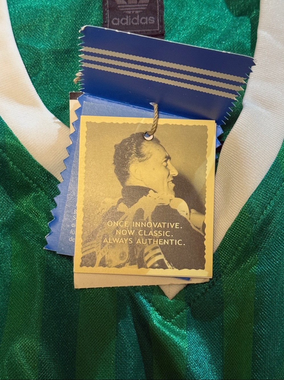World Cup Greatest Moments adidas Green and White Cameroon 1990 Football Jersey - Picture 9 of 16